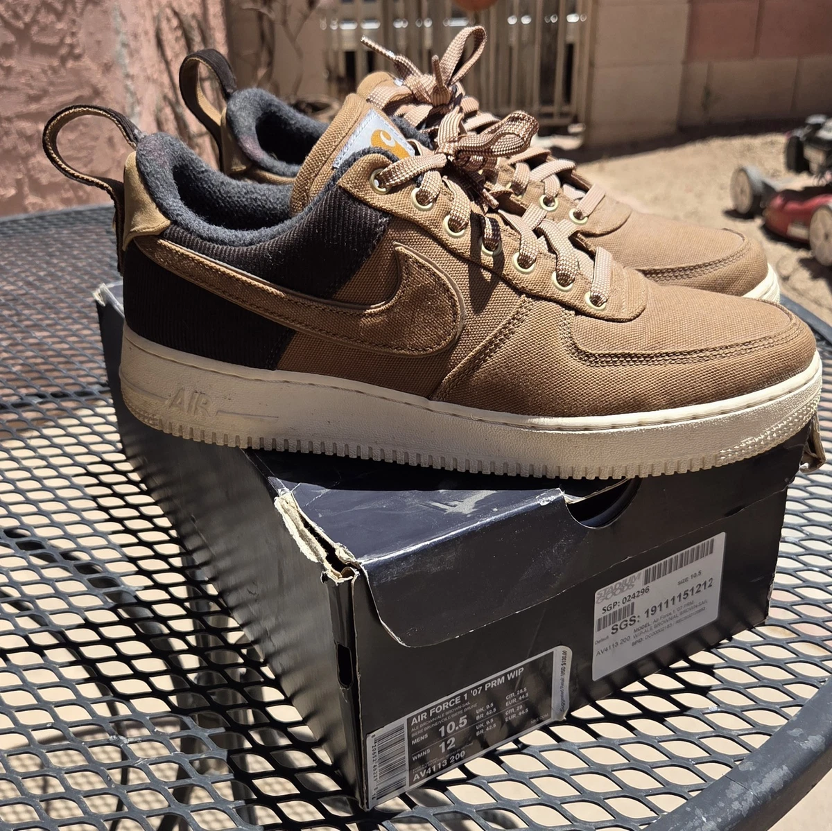 Nike Carhartt WIP x Air Force 1 