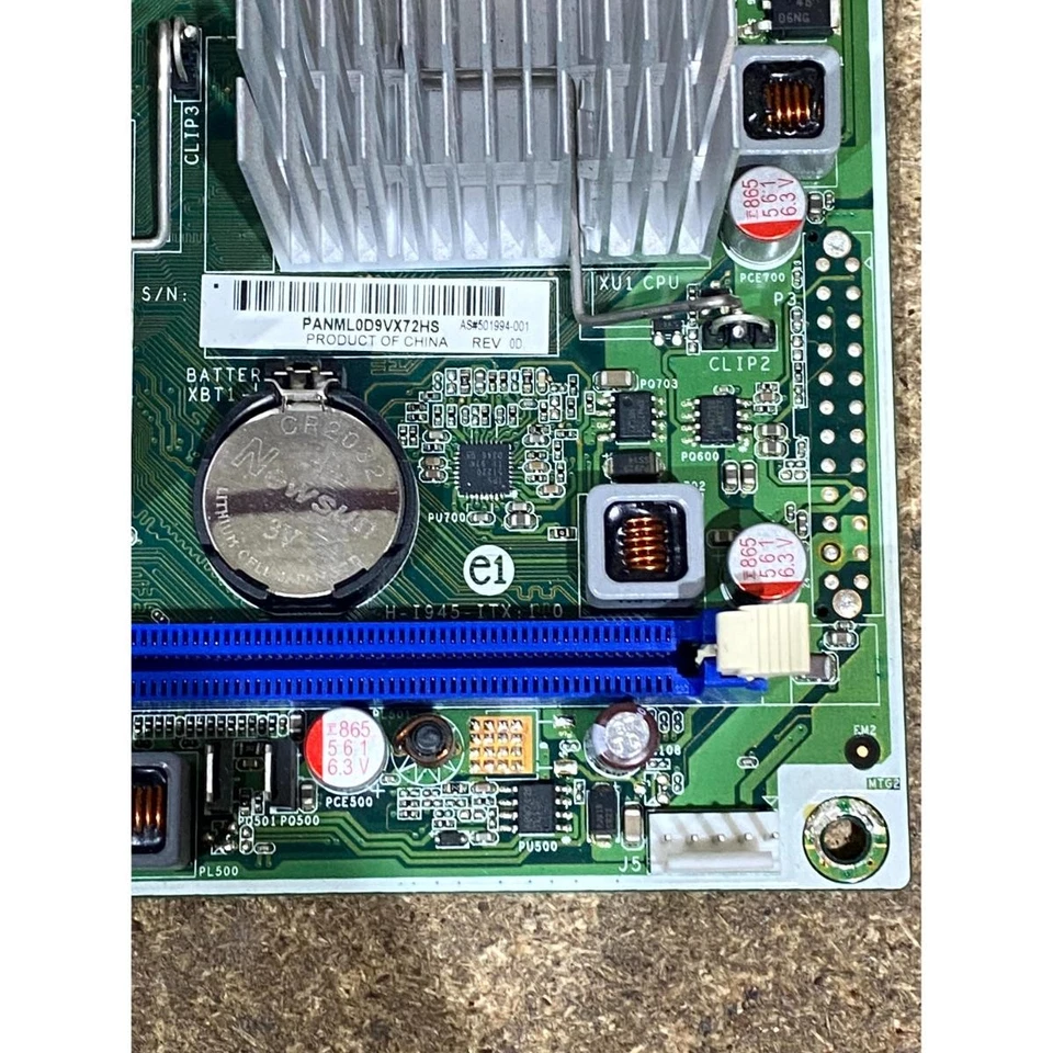 HP FOXCONN Cali-GL6 501994-001 Mini-ITX PC Motherboard VGA 2x DDR2 Memory Slots - Image 2 of 4