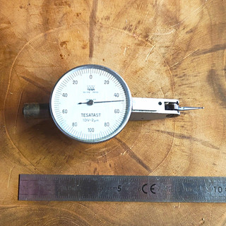 TESA Tesatast Dial Test Indicator 1 div=2µm Swiss Made Jewelled Anti Magnetic
