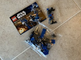LEGO Star Wars Lot of 2 Mandalorian Battle Pack (7914 & 75267) Opened