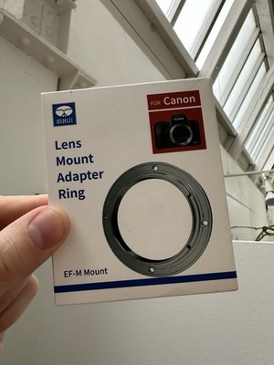 SIRUI EF-M Lens Mount Adapter Ring 35ADP-EFM For Canon EOS M Mirrorless Camera