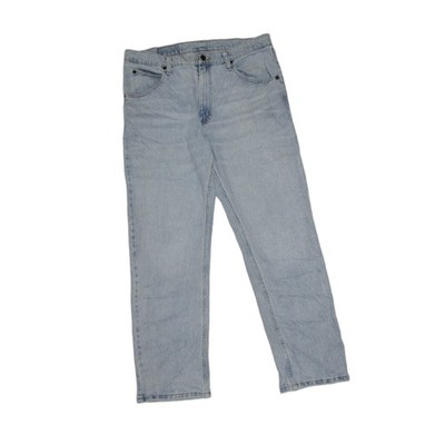 Wrangler Jeans Herren W34 L29 Blau Regular Fit Five Star Premium Zip Fly Denim