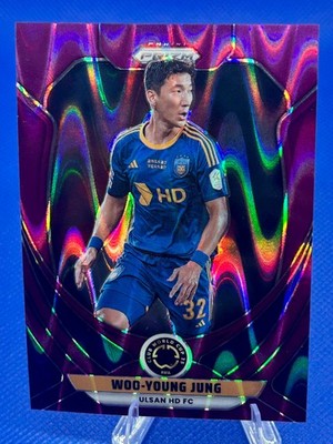 2025 Prizm FIFA Club World Cup Woo-Young Jung #193 Purple Seismic /99