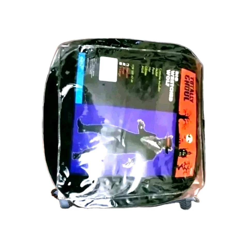 Disfraz de Lobo Miserable Totally Ghoul Para Hombre Mediano 40-46 Nuevo Disfraz de Halloween Foto 3 de 4