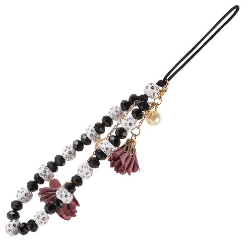 Crystal Flower Pendant Miss Things to Hang on Your Phone Cell Strap - 第 1/12 張圖片