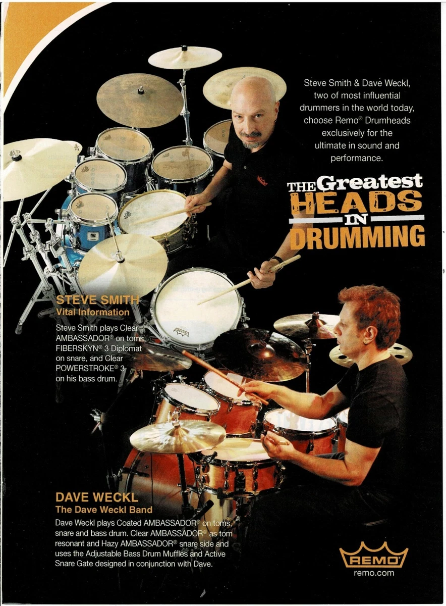 Dave weckl cheap drum heads