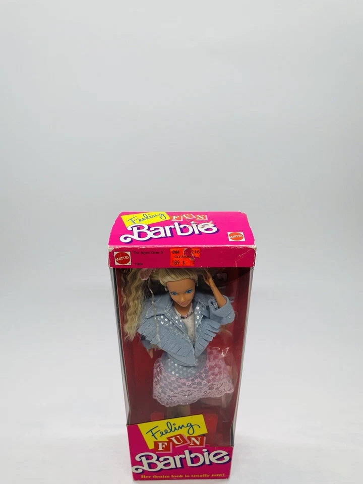 Barbie 1988, Feeling Fun Fabriqué en Chine NRFB - Photo 3/4