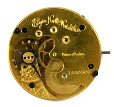 Vintage Elgin Grade 94 8s 11J Hunting Pocket Watch Movement lot.ws