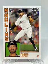 2019 Topps #84R-PL Pablo Lopez 1984 Topps Baseball Rookies