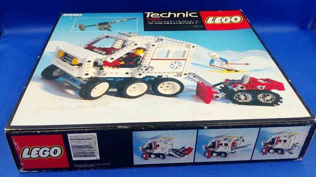 LEGO Technic Arctic Rescue Unit 8660 In 1986 From Japan F S MINT