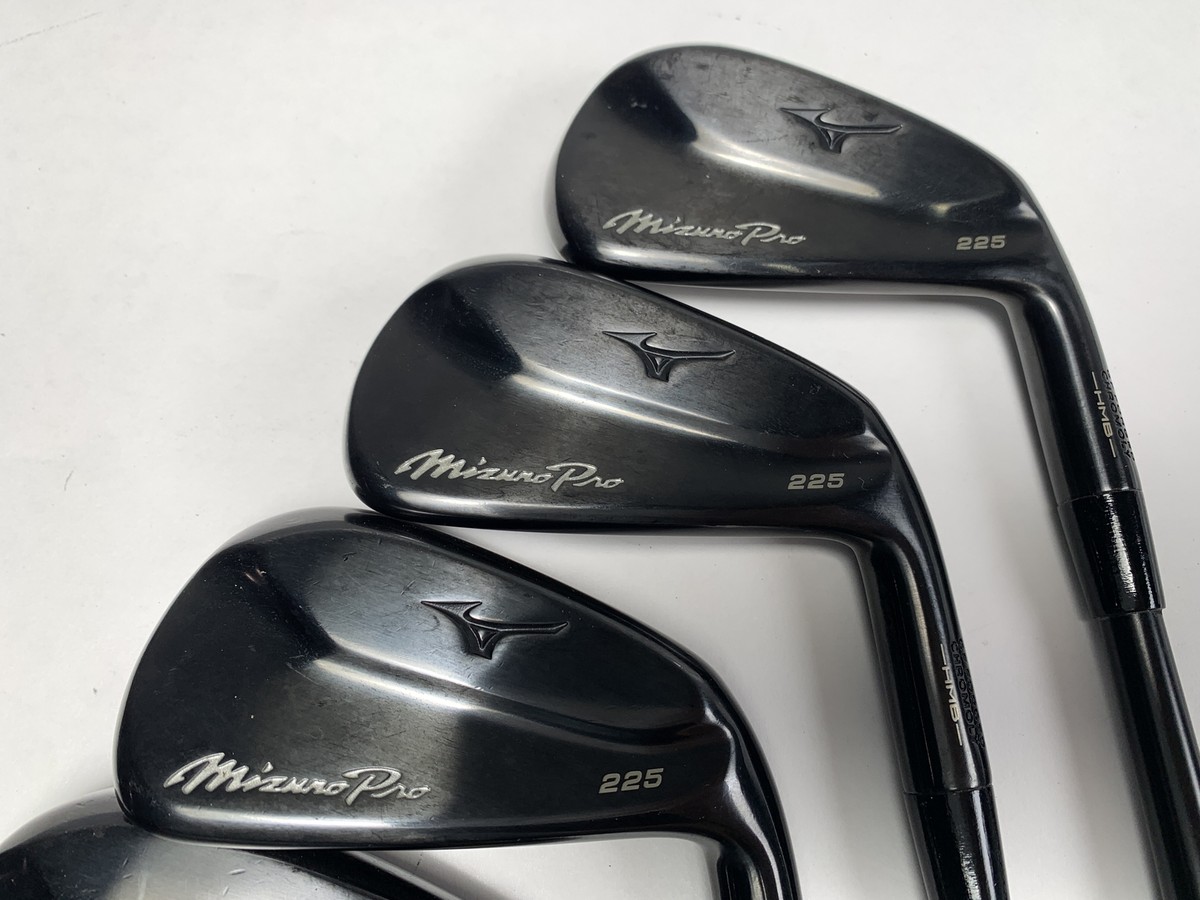 Mizuno Pro 225 Black Limited Edition Iron Set 4-PW True Temper DG 