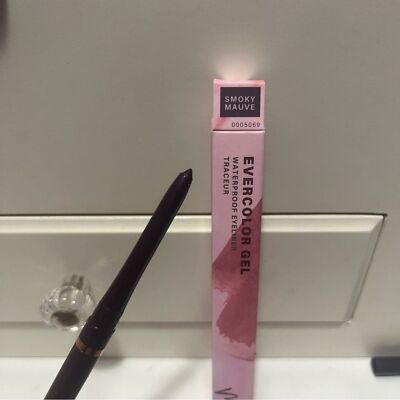 NWB MALLY EVERCOLOR GEL WATERPROOF EYELINER - SMOKEY MAUVE - BRAND NEW