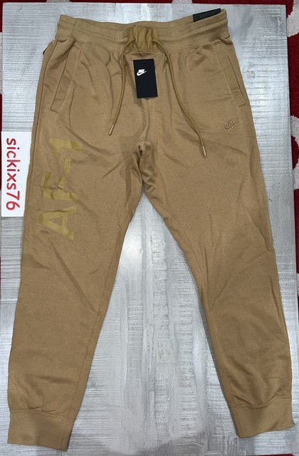 Nike Air Force 1 Mens Jogger Golden 