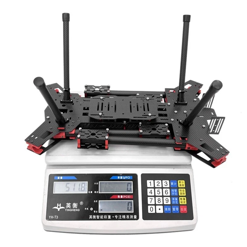 INNLOI H4 680 Drone Folding Frame H680 Alien Cross-Fold Quad Carbon Fiber - Image 2 of 4