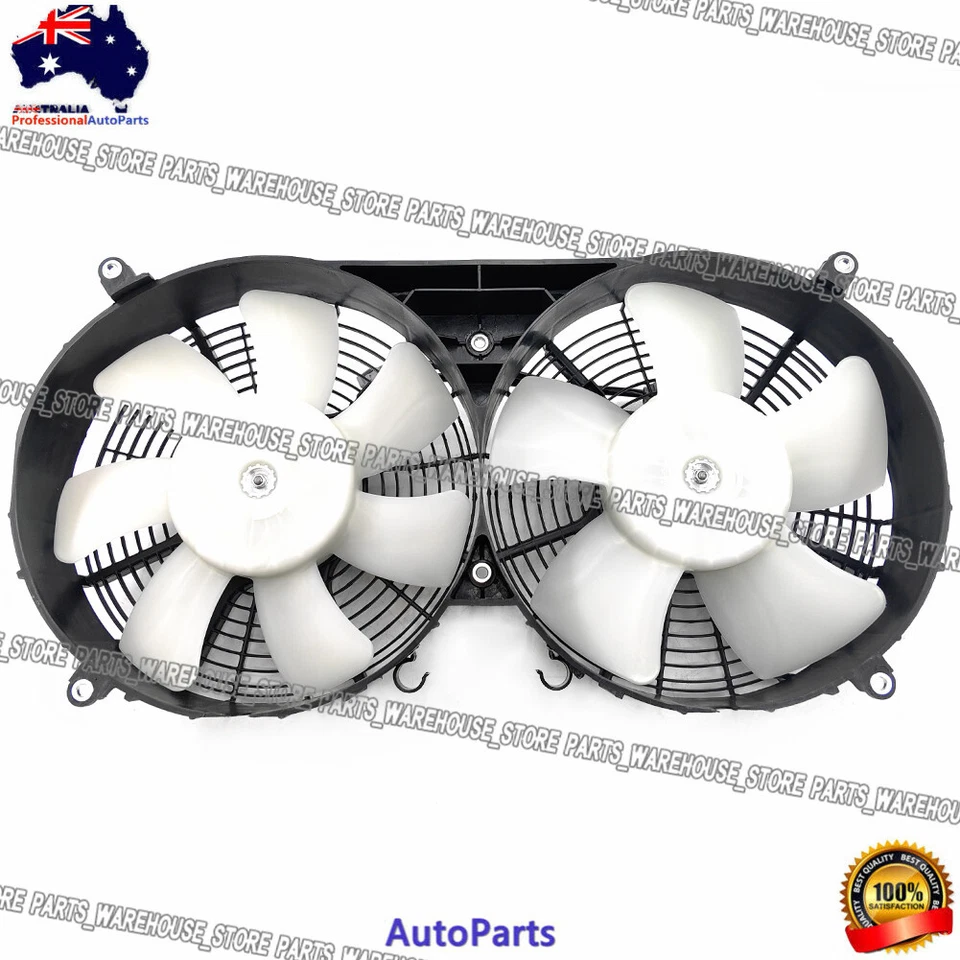 Dual Radiator Cooling Fans for Toyota HiAce KDH223 TRH221 TRH KDH 2005-2019 Van - image 3 of 4