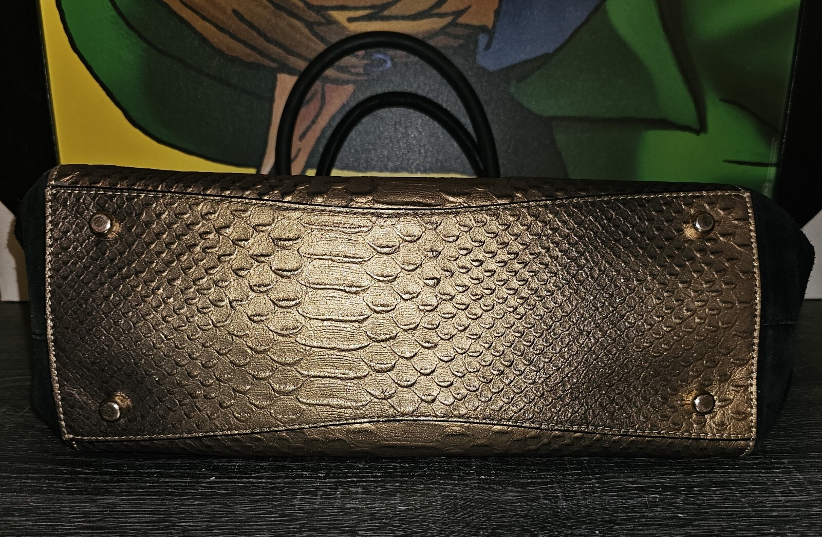 Coach Carryall Blake Python Metallic / Bronze Emb… - image 3