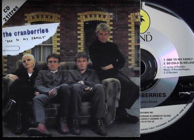 The Cranberries Ode To My Family Cd Single France Cardsleeve Pochette Karton