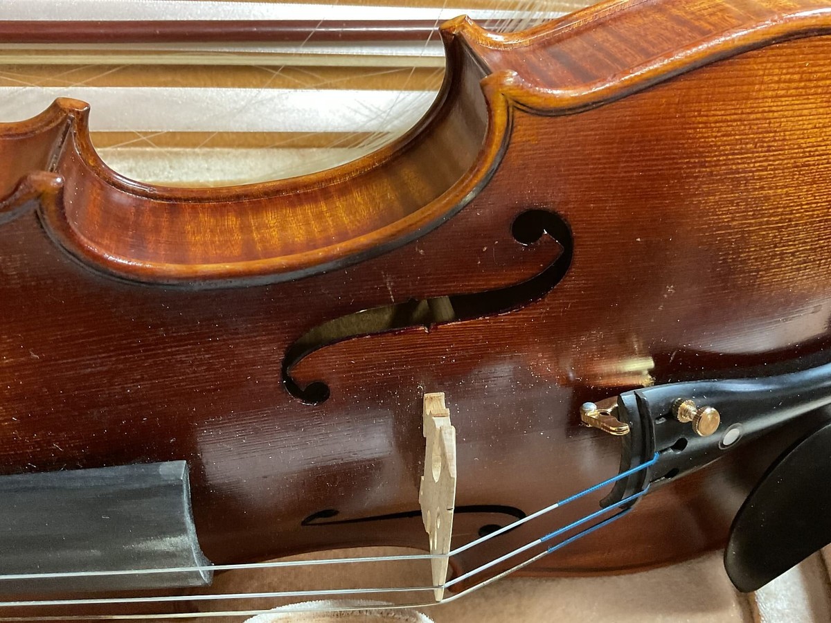 Liu Xi Workshop 4/4 Strad Copy Violin - Natural | eBay
