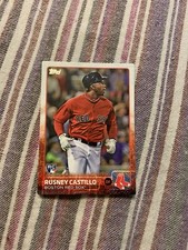 2015 Topps Series 1 Rusney Castillo RC #144 Boston Red Sox Rookie