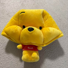Japan Tokyo Disney Resort Winnie the Pooh Fan Cap Plush  4998
