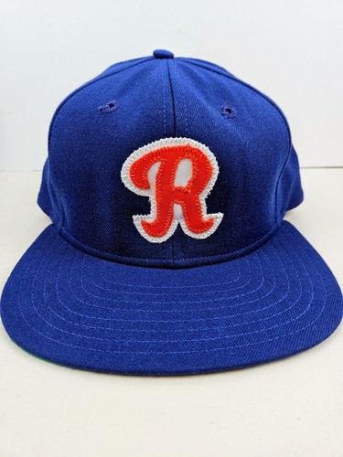 Vintage USA MADE New Era Pro Model Baseball Team R patch Trucker Hat Snapback