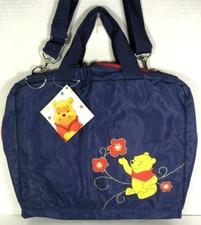 Winnie the Pooh Large Blue Nylon Travel Bag