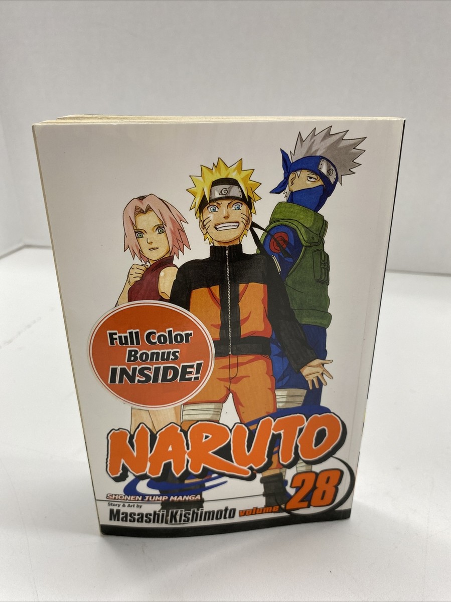 Naruto Volume 28 by Masashi Kishimoto - Shonen Jump Manga - 2005