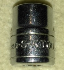 S-K SK 40914 7/16" SAE 6 point 1/4" Drive Shallow Socket Metric USA