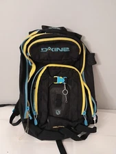 Dakine Heli Pro 20L Backpak Black Light Blue And Yellow