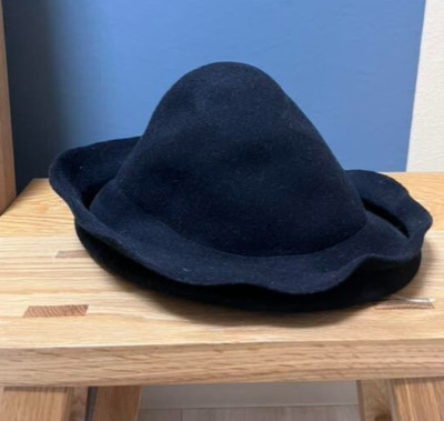 Comme des Garcons Hommes Plus x Stephen jones Wollmütze Collaboration 90er sc...