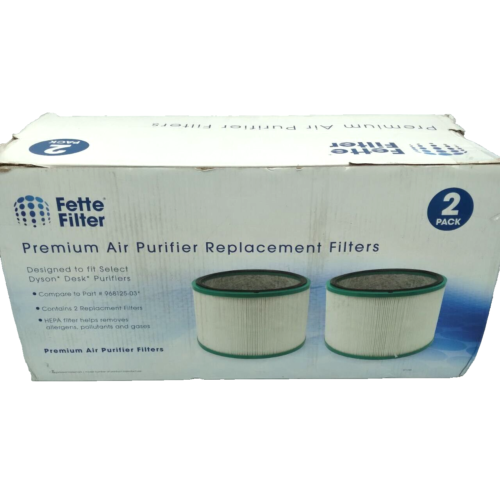 HEPA Filter Premium Air Purifier Compatible With Dyson HP01, HP02, DP01 x 2 Lot - Picture 1 of 11