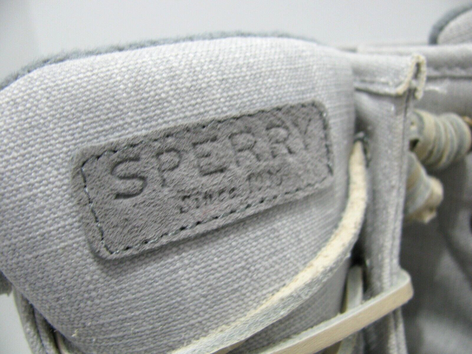 Sperry Rain Boots Womens 12 Lace Up Waterproof Canvas Rubber Duck Bill Boots NEW