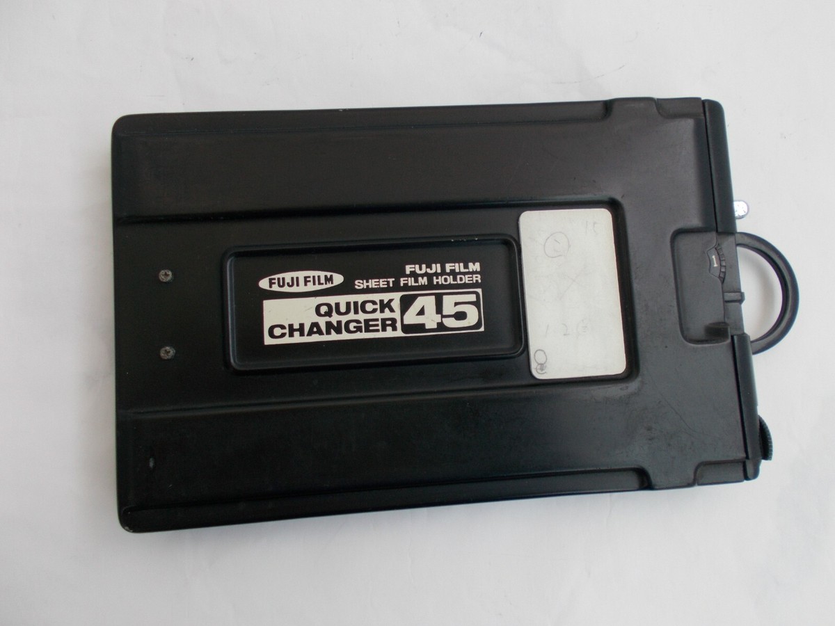 FUJI FILM QUICK CHANGER (CHANGE) 45 4x5 sheet film holder FUJI FILM QUICK CHANGER (CHANGE) 45 4x5 sheet film holder