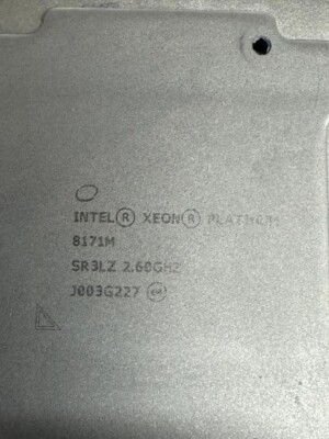 Intel Xeon Platinum SR3LZ