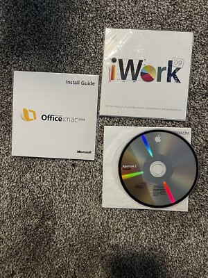 MAC OS Software Lot 08/09