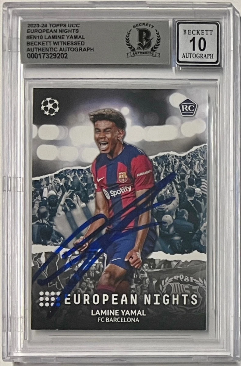Topps Soccer FC Barcelona Autographed Sports Trading Cards