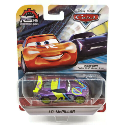 Disney Pixar Cars RS 24h Endurance Race J.D. McPillar Diecast Toy Rare FreeShip - Picture 1 of 5
