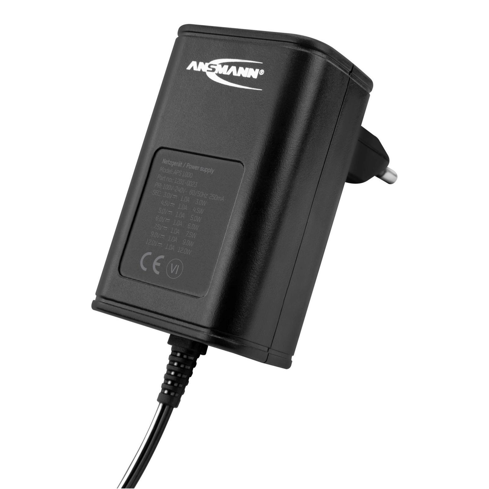 Thumbnail - Ansmann Aps 1000 Max. 12 W 1201-0023 Netzteil