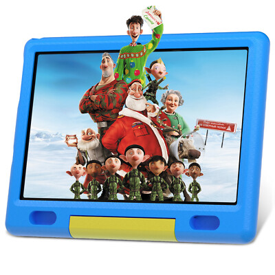 AEEZO Kids Tablet 10 inch Android 13 Tablets 2+32GB with Shockproof WIFI Blue