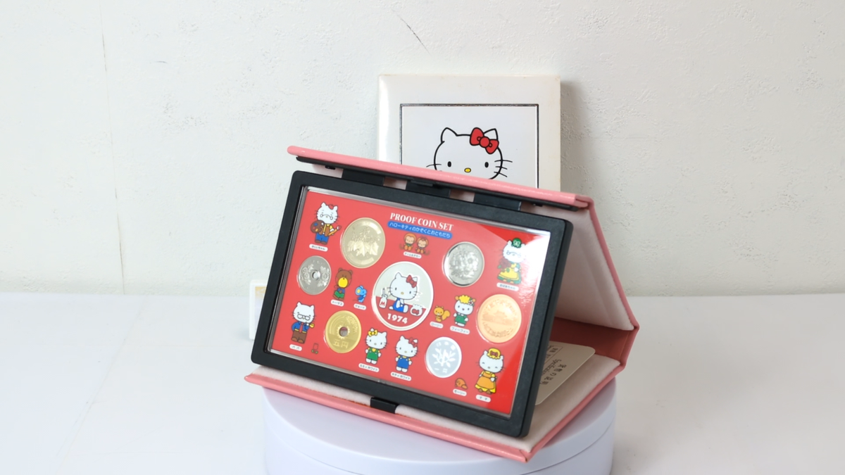 Sanrio Hello Kitty Proof Coins Set 2004 Born 30th Anniversary from