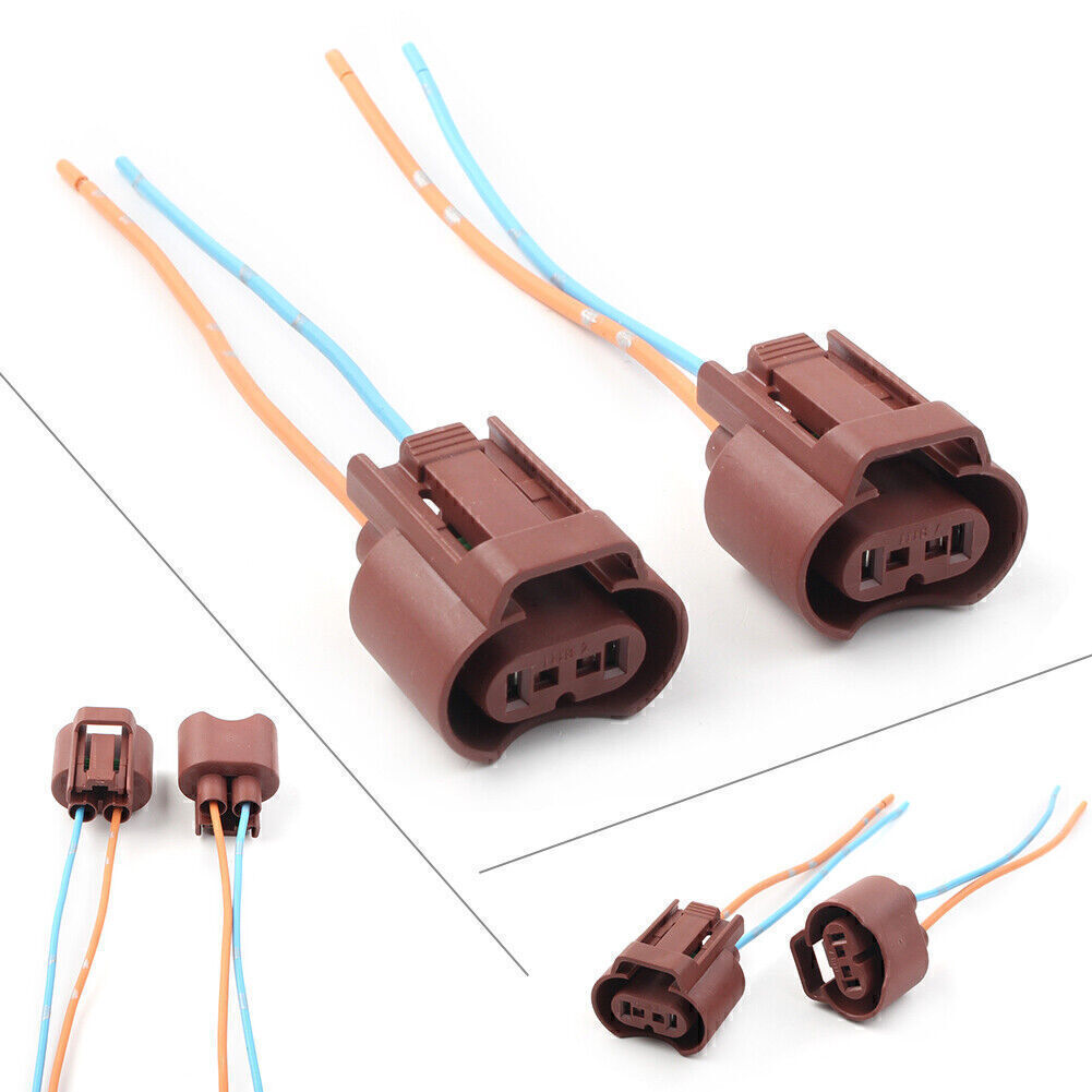Pair Of HB4 Lamp Bulb Wire Connectors - Front Left/Right - Remp 25178000