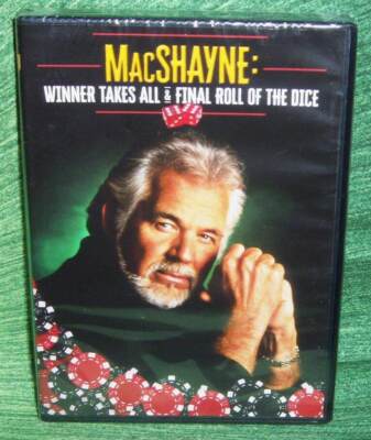 NEW KENNY ROGERS MACSHAYNE WINNER TAKES ALL & FINAL ROLL OF THE DICE DVD 1994