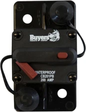 RED WOLF 60 Amp Circuit Breaker W/Ring Terminal 6 Gauge Connector