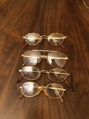 VINTAGE Lot Of Three Safilo Elasta Frames Kids Size And One Ampelos Frame