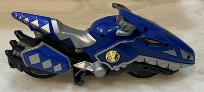 Power Rangers Dino Thunder Blue Raptor Cycle 2004 Bandai Motorcycle Bike