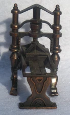 Vtg 77s Durham Industries No 47 Die Cast Mini Newspaper Printing Press MINIATURE