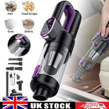 Blowing & Suction Cordless Car Vacuum Cleaner High Power Cleaner with LED Light