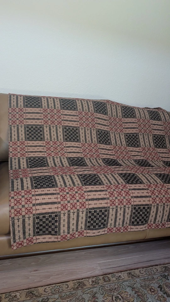 Toalha de mesa tecido têxtil feita na Índia boho algodão primitivo 55x52 - Imagem 2 de 3
