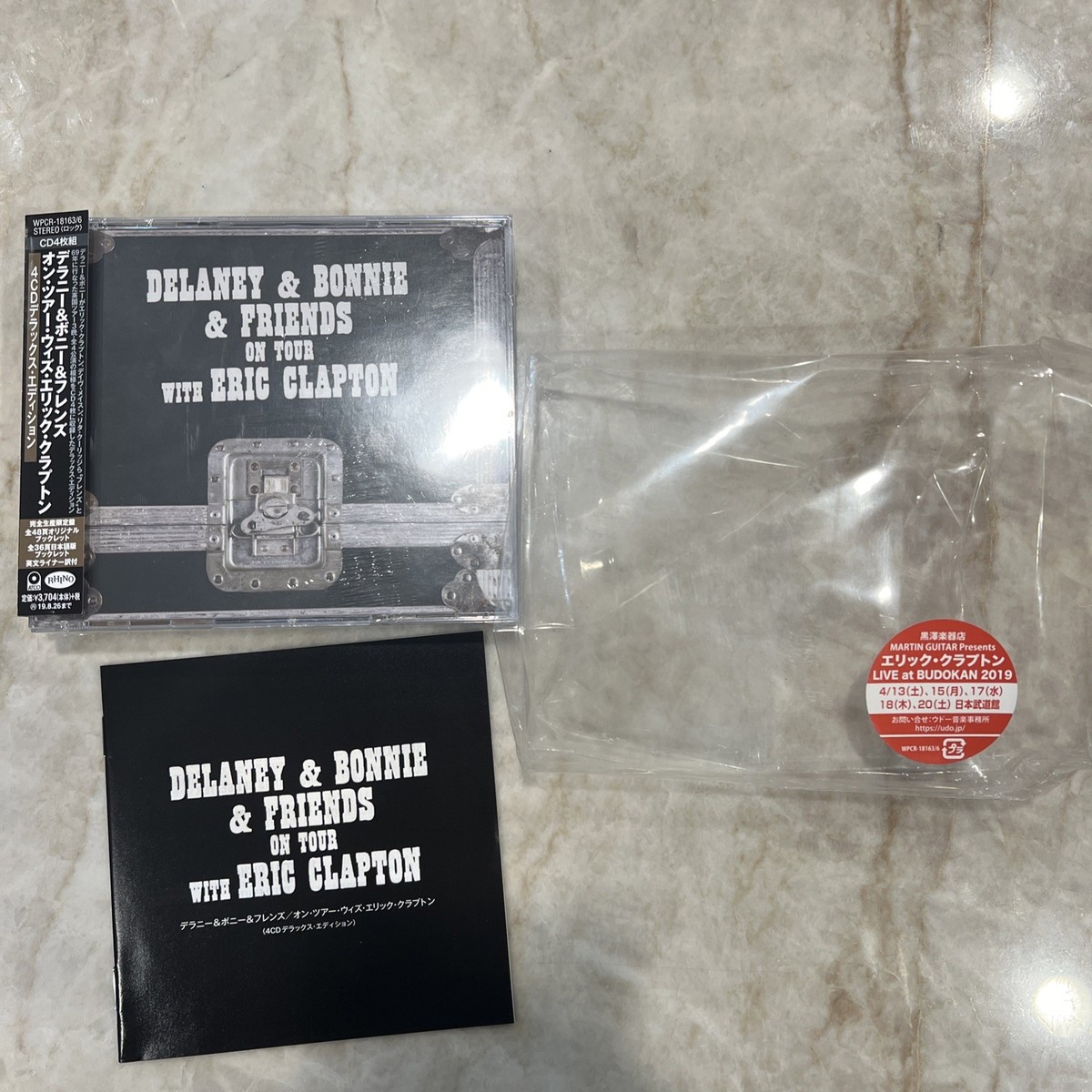 On Tour with Eric Clapton by Delaney & Bonnie & Friends (CD, 2017