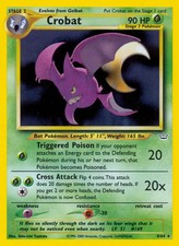 Crobat - 4/64 - Pokemon Neo Revelation Unlimited Holo Rare Card WOTC NM on eBay
